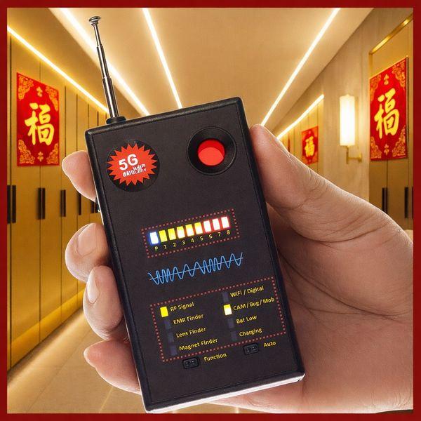 (進階版)多功能 無線電波-防竊聽-防偷拍-防手機 探測器/ 探測Micro SD記憶卡(插卡式)隱藏攝影機 / 探測磁吸式 GPS 追蹤器(定位器) / 探測待機手機 / 手機偵測器 / 探測僅記憶卡的針孔 / 發現隱藏式錄音機(筆)