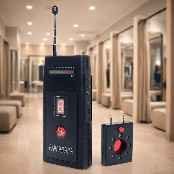 [升級版]數位式無線電波偵測器 + 有線攝影機偵測 / WiFi IP 2.4G 隱藏攝影機偵測器 / 2G-3G-4G-5G手機電波探測器 / 防偷拍-反監視偵測器