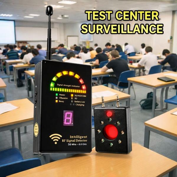 [大陸地區專用]智能型_多功能無線電波偵測器/ 防偷拍偵測器/ 反監視 / 軍方單位-看守所-監獄-公司會議-學校考試- 防洩密 2G_3G_4G_5G 手機訊號偵測器 / 手機訊號探測儀